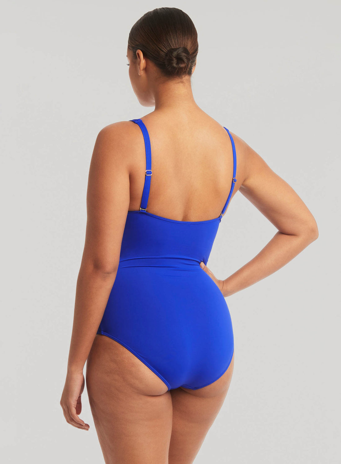 Sea Level Eco Essentials Cross Front Multifit Swimsuit Cobalt Debras