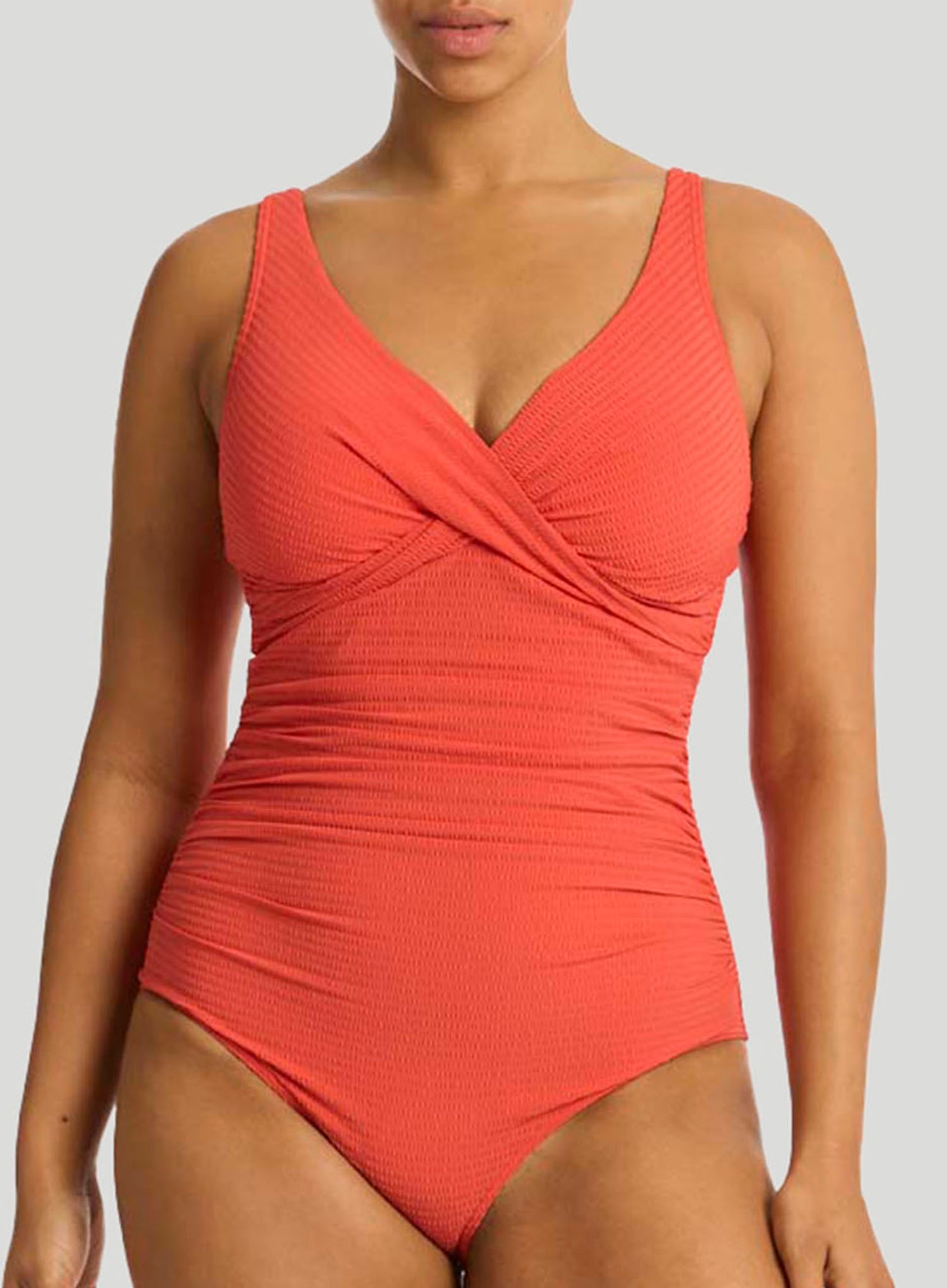 Sea Level: Messina Cross Front Multifit One Piece Flame