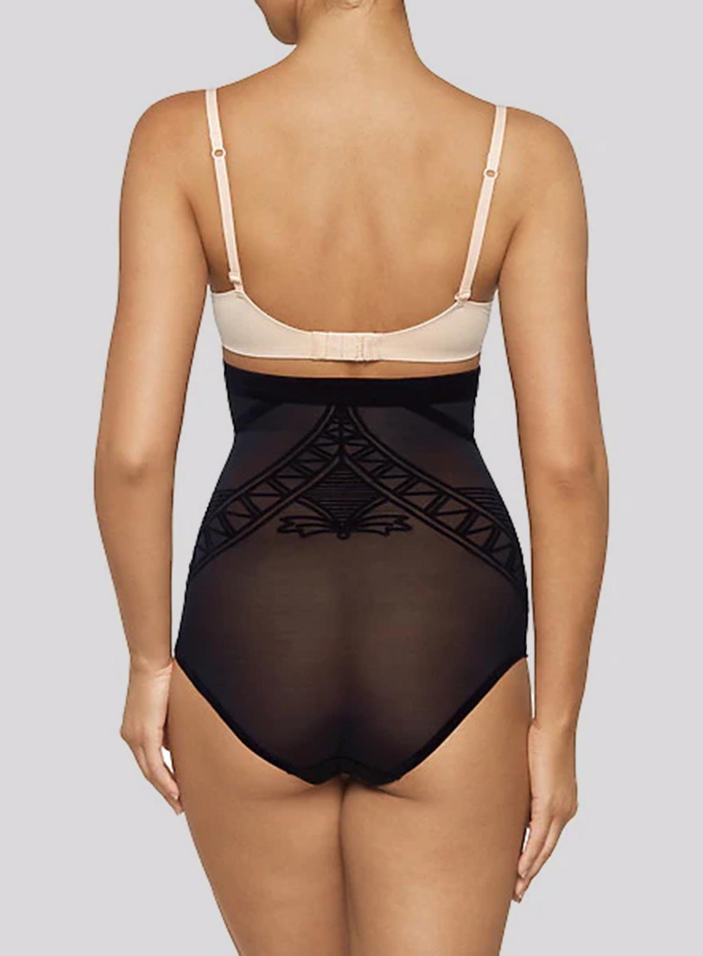 Nancy Ganz: Enchante High Waist Brief Black