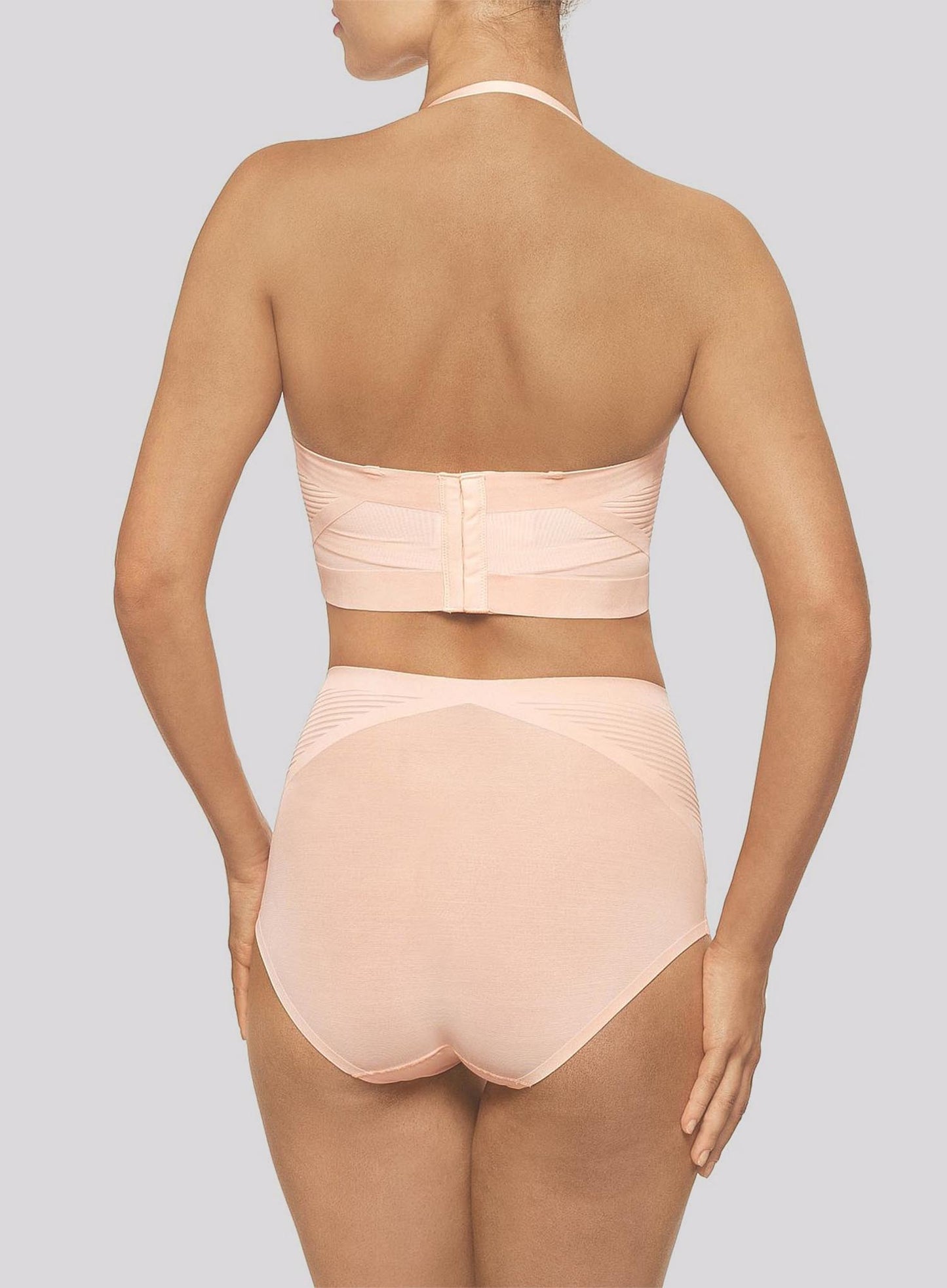 Nancy Ganz: Enchante Waisted Brief Blush