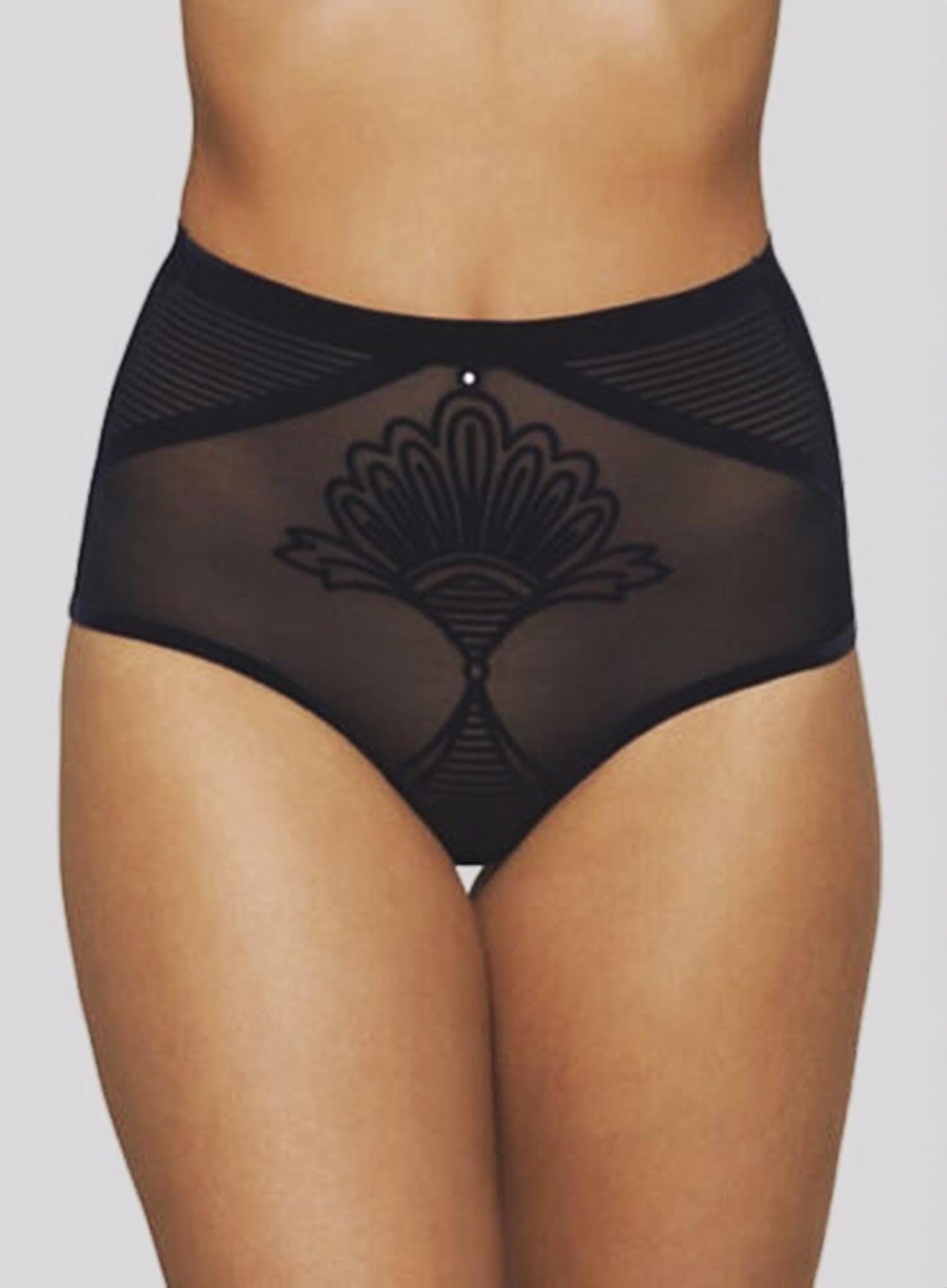 Nancy Ganz: Enchante Waisted Brief Black