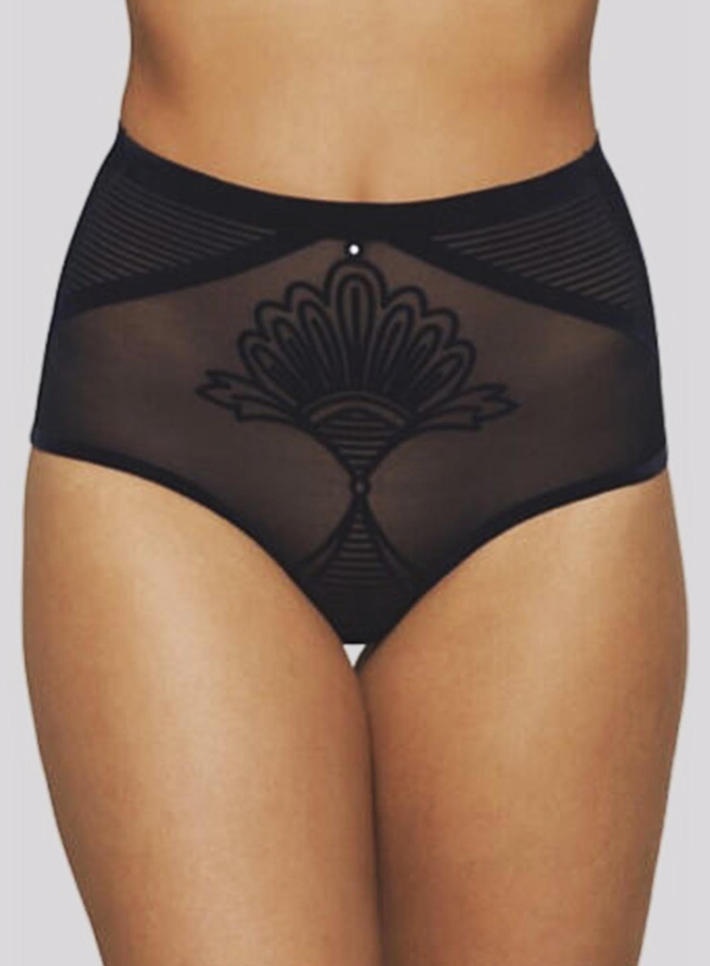 Nancy Ganz: Enchante Waisted Brief Black