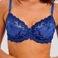 Wacoal: Embrace Lace Underwired Bra Bellwether Blue