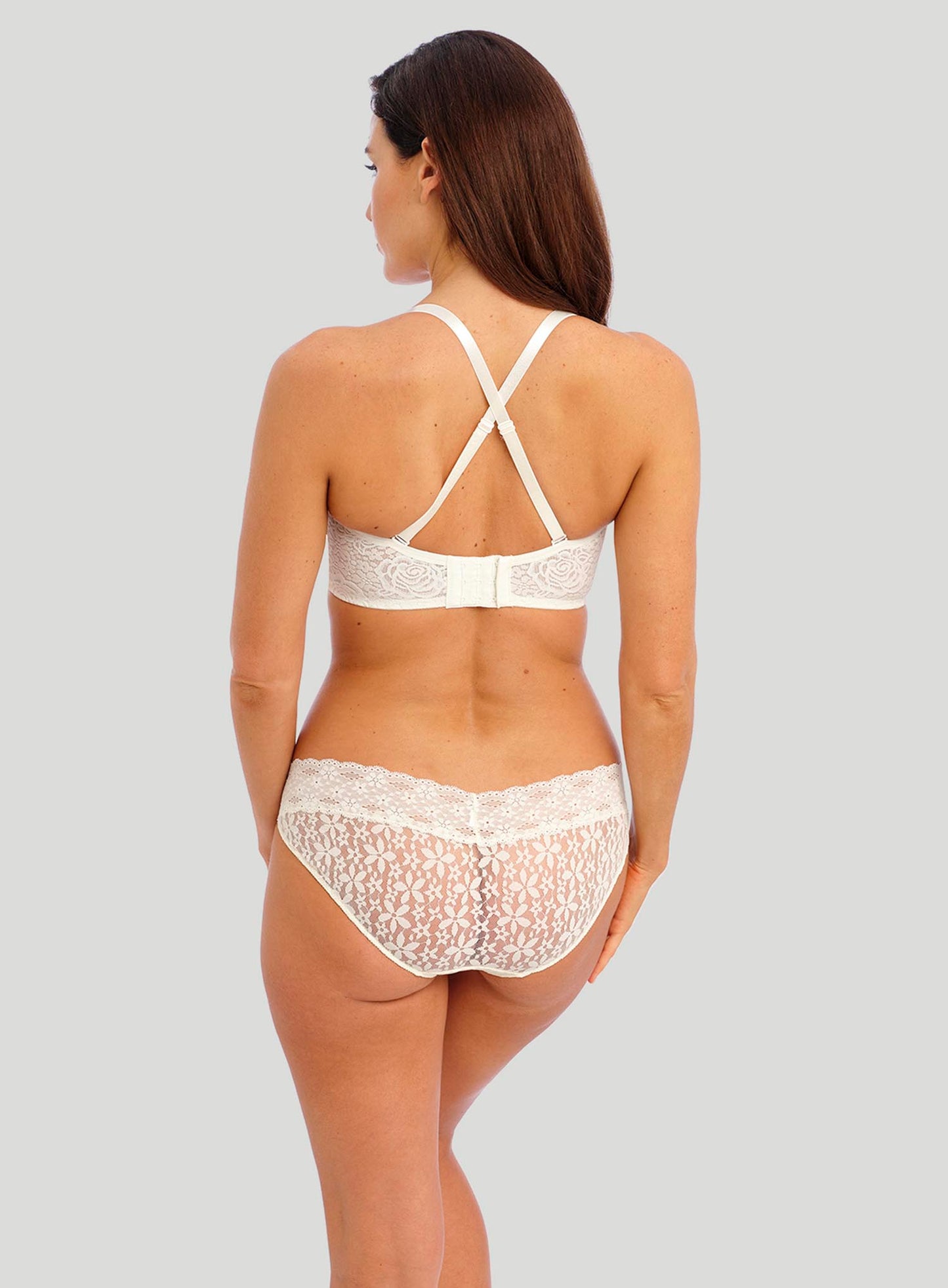 Wacoal: Halo Lace Strapless Bra Ivory