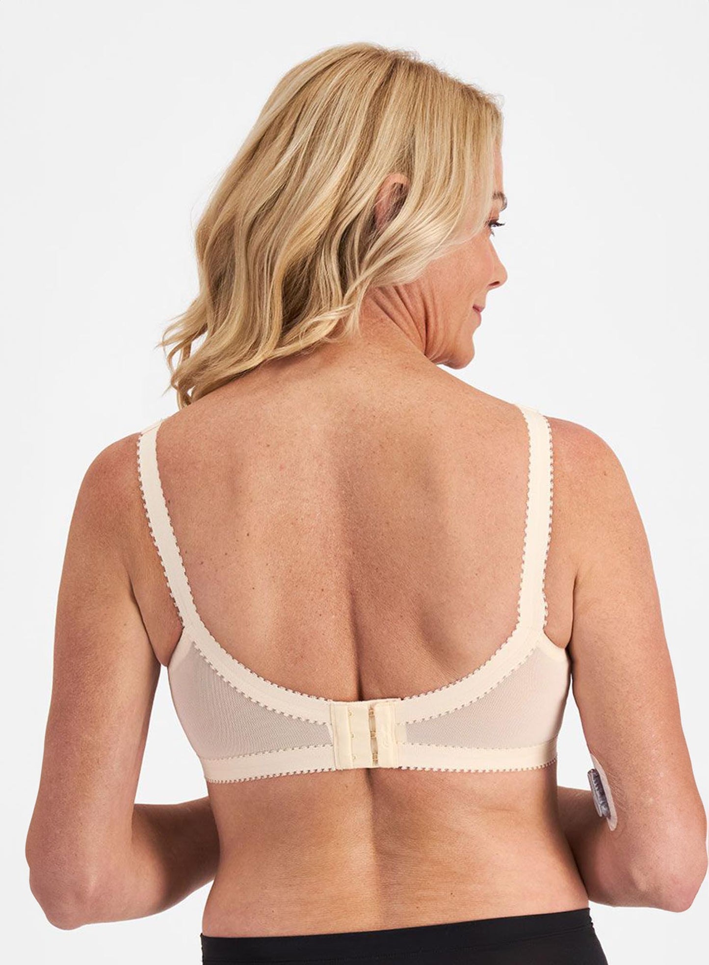 Playtex: Cross Your Heart Wire Free Bra Beige