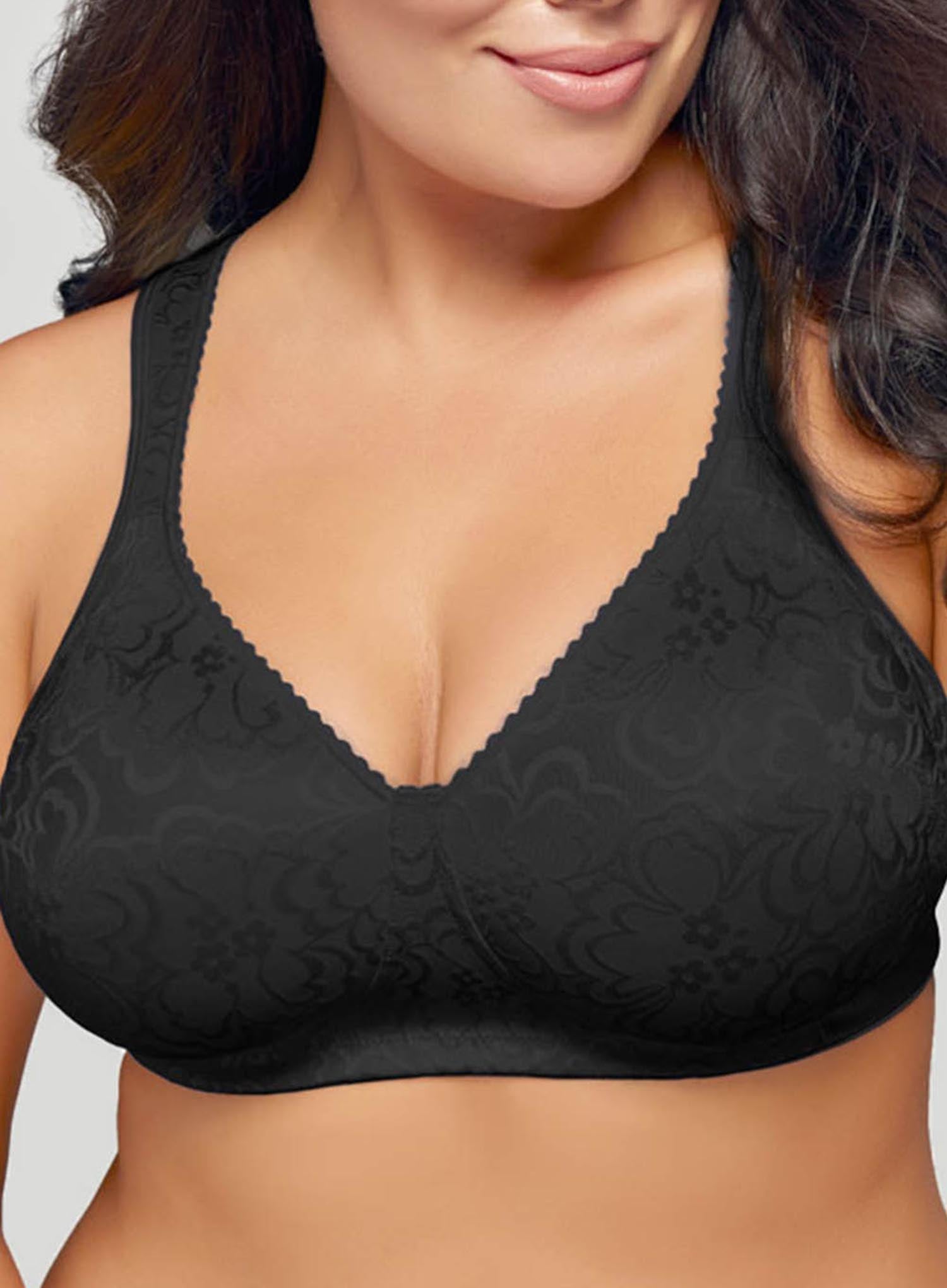 Playtex: Ultimate Lift And Support Wirefree Bra Black – DeBra's