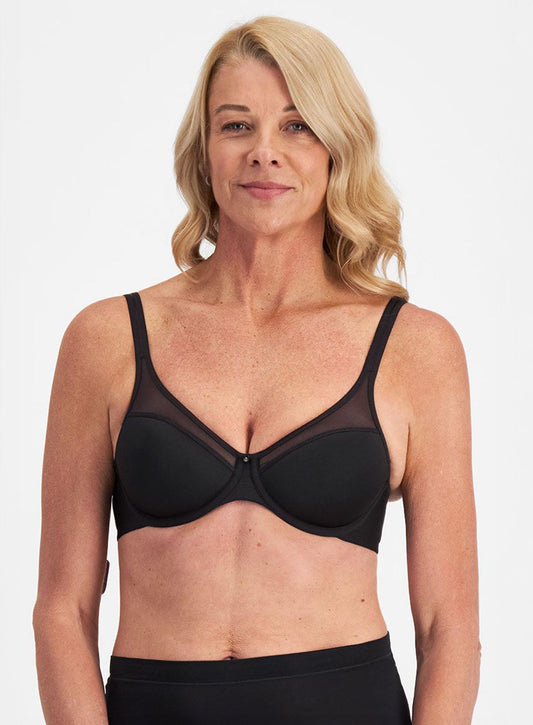 Playtex: Ultra Light Elegance Underwired Bra Black