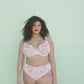 Elomi: Himari Underwired Plunge Bra Peach Whisper