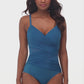 Miraclesuit Swimwear: Network Mystique Underwired Shaping One Piece Aegean