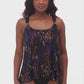 Miraclesuit Swimwear: Tapiz Dazzle Underwired Tankini Top Black Multi