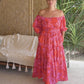 Artesands: Les Fauves Handel Long Maxi Dress Red