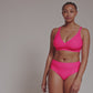 PrimaDonna Swimwear: Aswan Wire Free Triangle Bikini Top Dragon Fruit