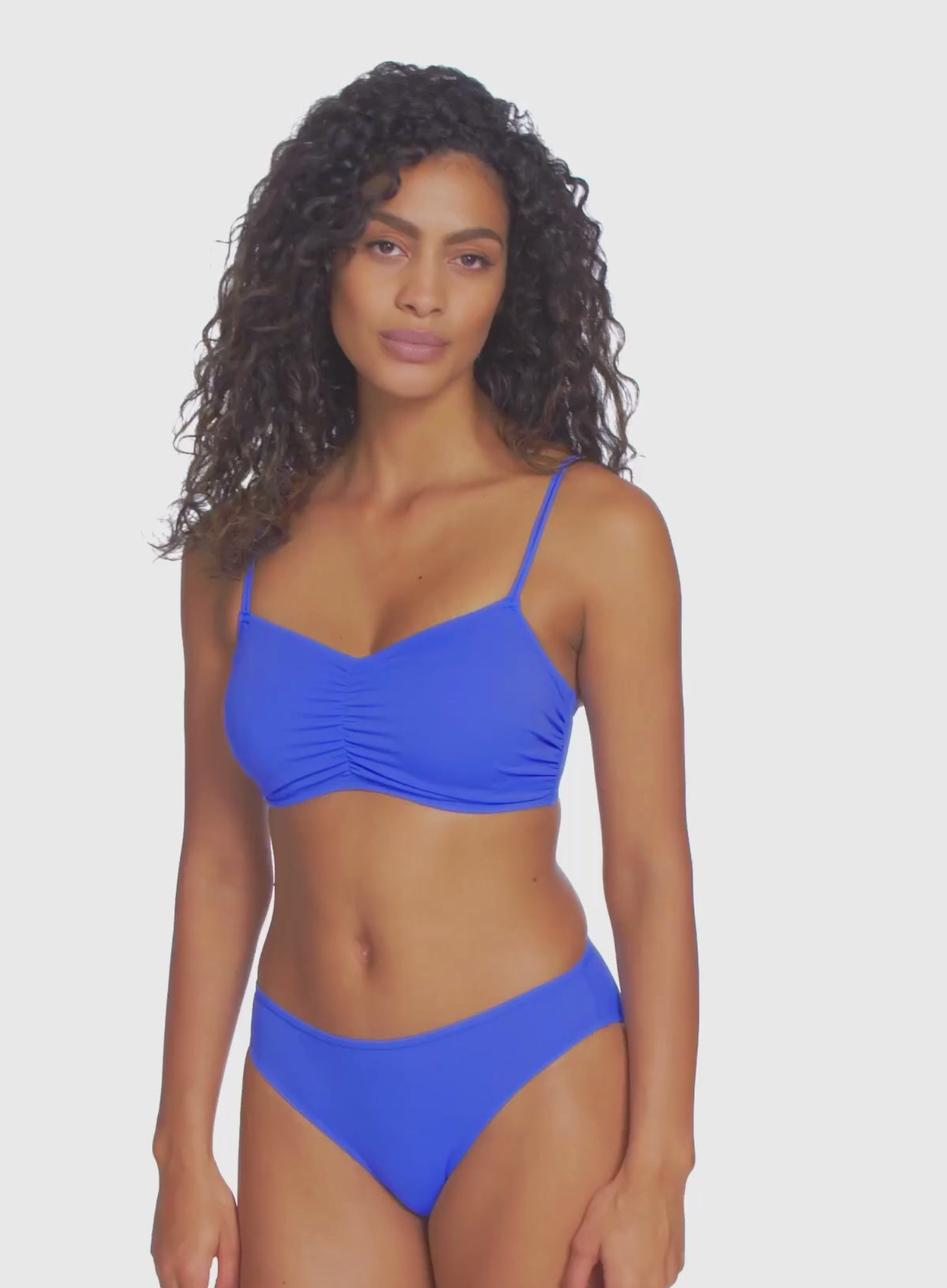 Freya Swimwear: Jewel Cove Bralette Bikini Top Plain Azure – DeBra's