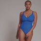 PrimaDonna Swimwear: Aswan Plunge Swimsuit Delphinium Cheer Blue