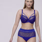 PrimaDonna: Sophora Balconette Tulip Seam Bra Blue Print