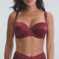 Panache: Grace Balconette Bra Bordeaux Red