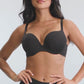 Panache: 365 Smooth Plunge Bra Black