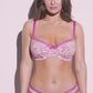 Freya: Freya Flirt Underwired Padded Half Cup Bra Hot Pink