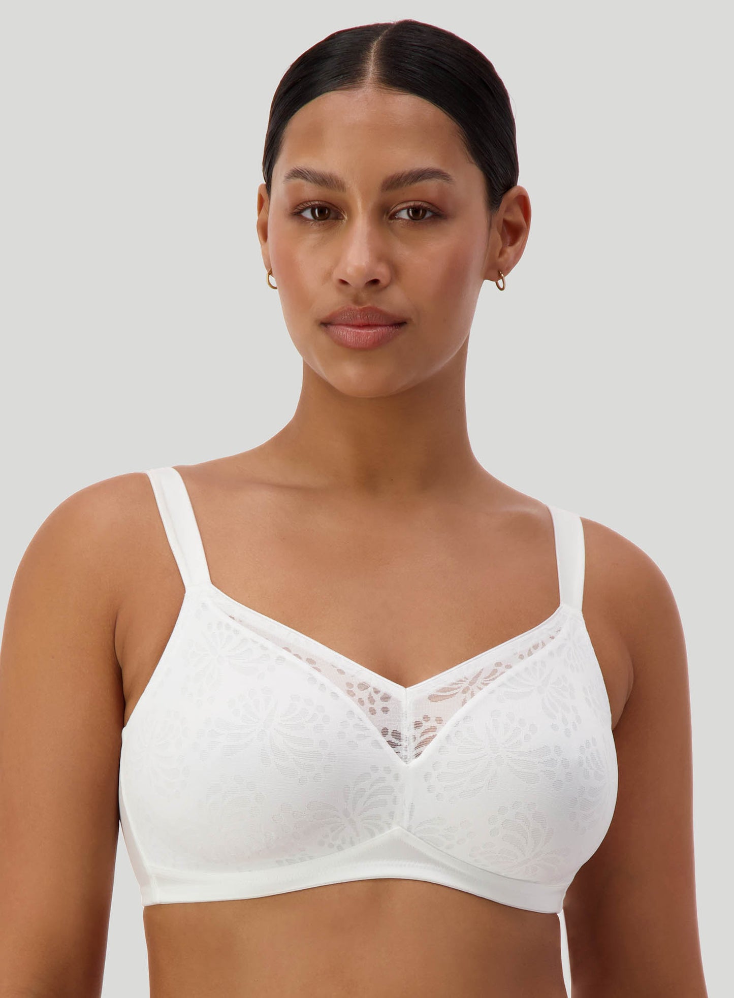 Buy White Nancy Non-wired Mastectomy Bra Online, Amoena Worldwide